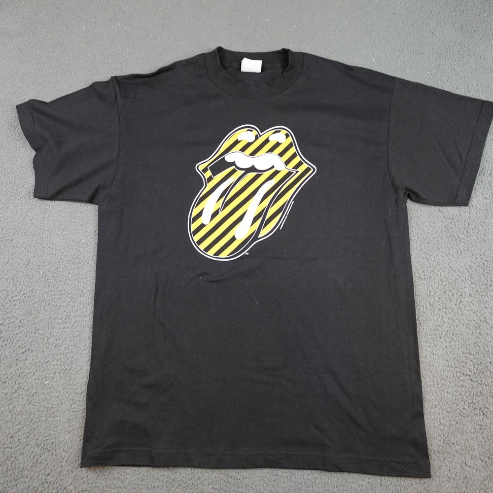 Vintage Rolling Stones No Security Shirt Mens XL Black Tour 1999 Concert 90s
